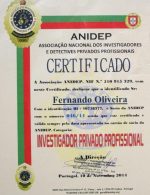 ANIDEP - Certificado